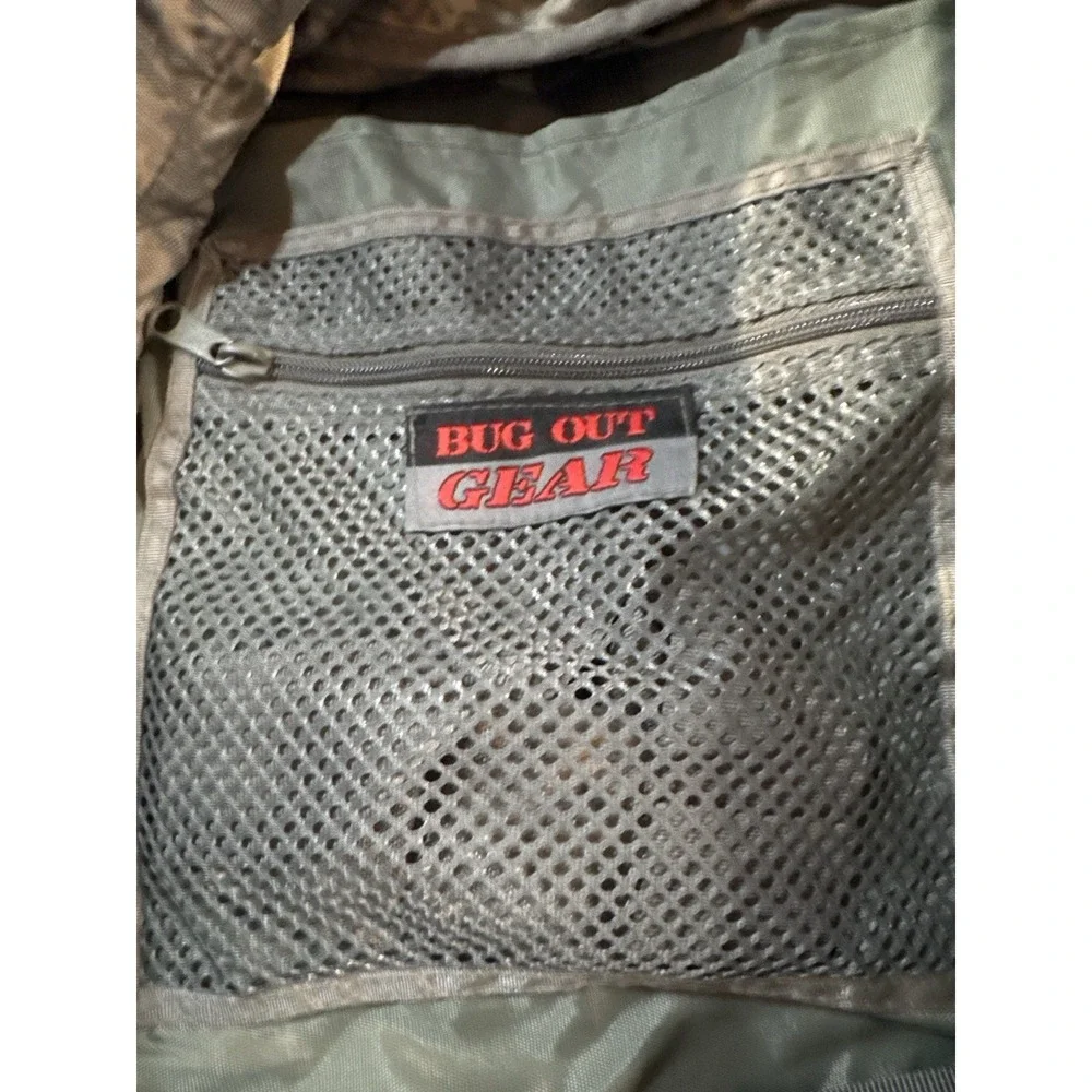 Bug Out Gear Tactical Backpack Canvas Hiking Hunting/‎ Camouflage/X Large